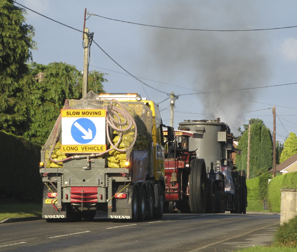 Approaching Whiteparish