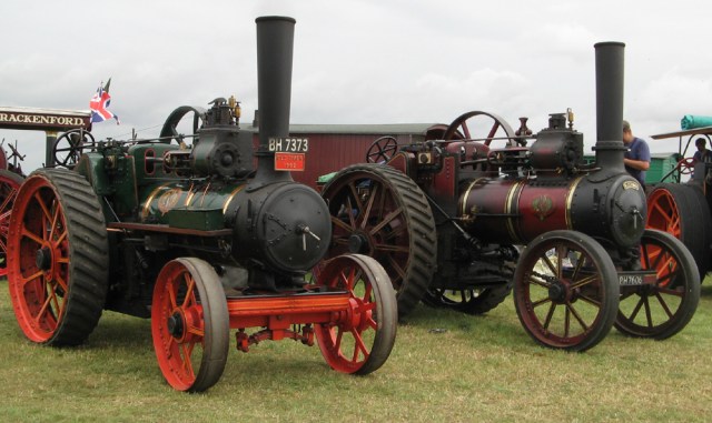 Old Timer and The Alderman reunited - They worked together in the 1920's at Roses of Haddenham