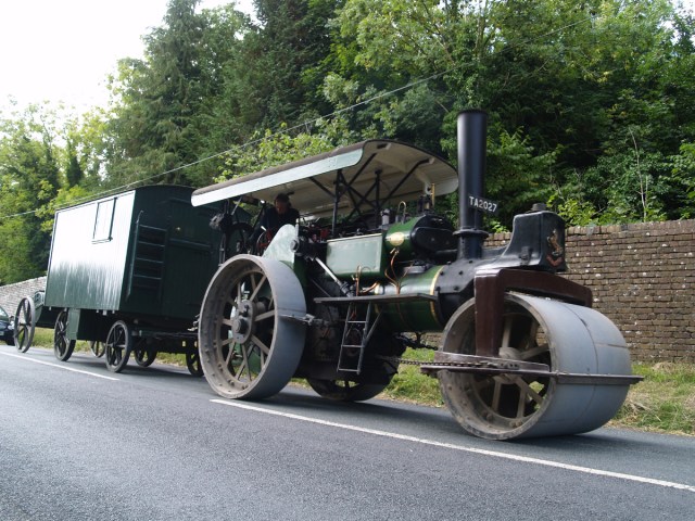 Decending hill towards Netherhampton photo copyright David Hargreave