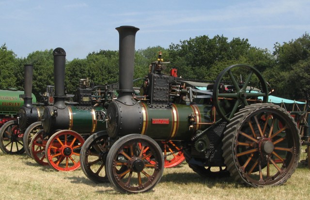 Burrell Traction Engine no. 2426 at Woodcote Rally in 2012