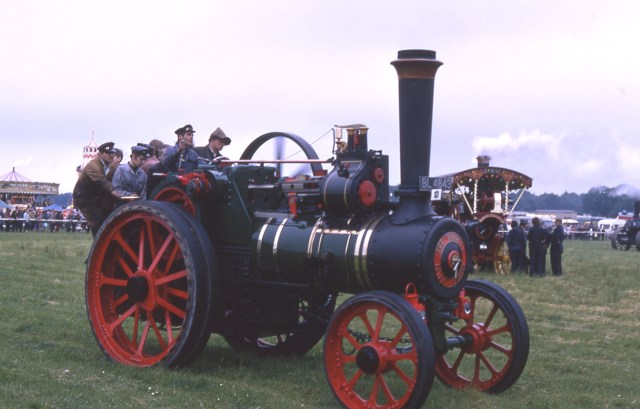 Burrell Traction Engine no. 2426 at Banbury Rally 1972