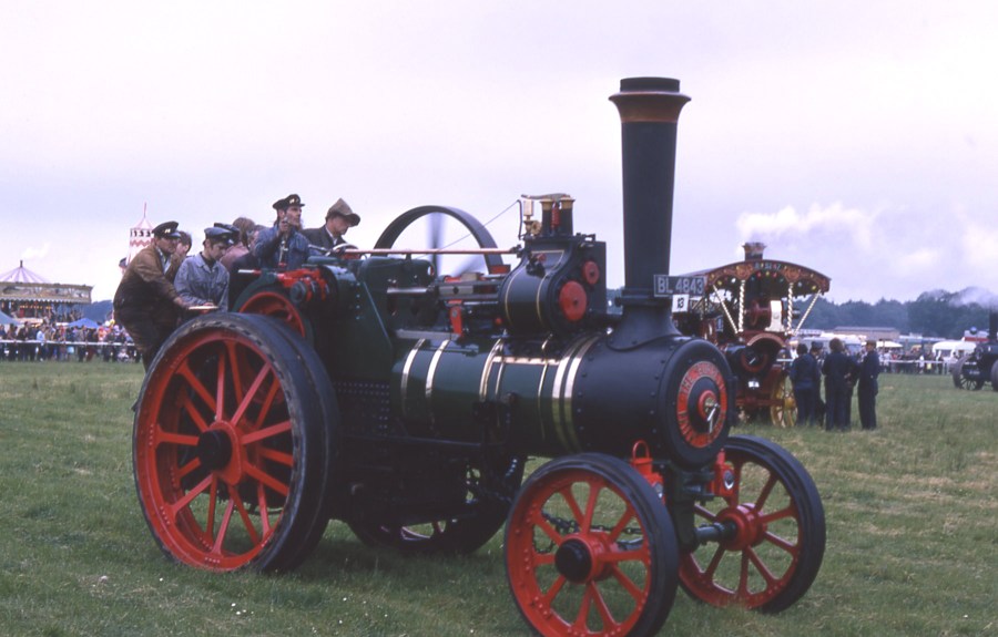 Burrell Traction Engine no. 2426 at Banbury Rally 1972
