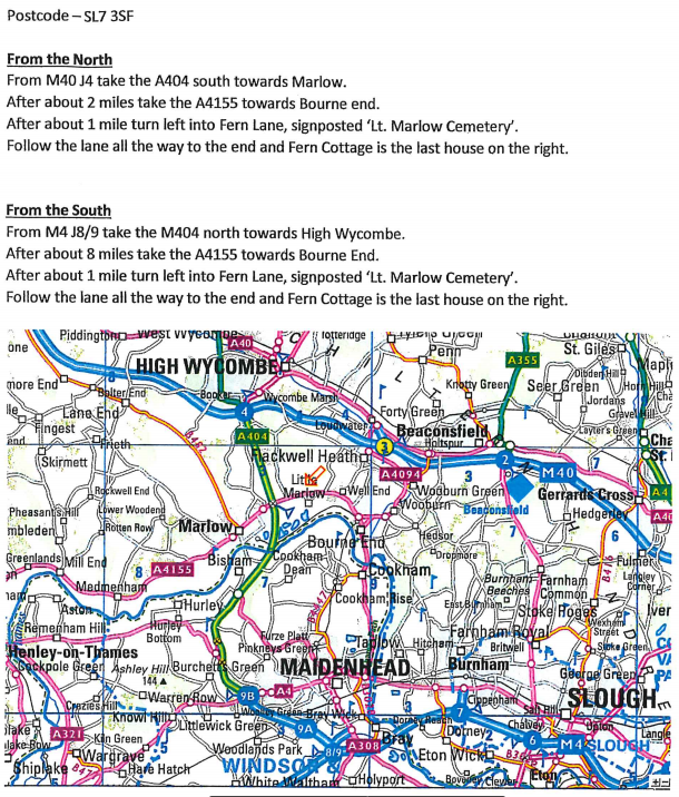 cecil rowan directions