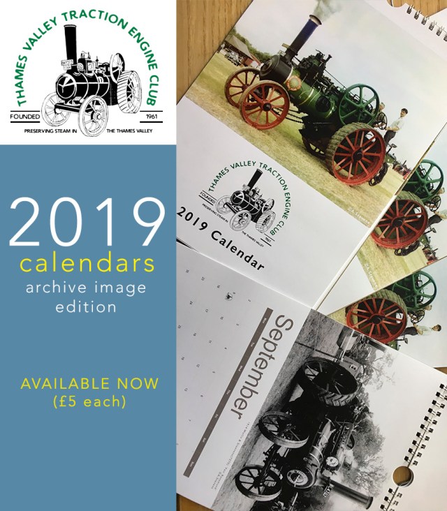 Thames Valley Traction Engine Club Calendar 2019