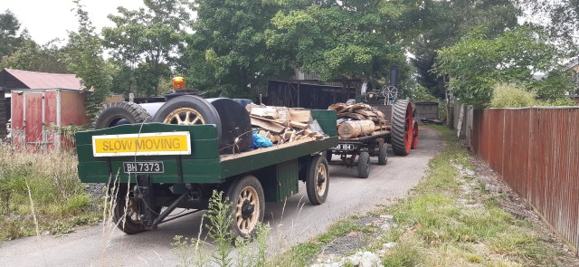 Marshall no.37690 Old Timer after arrival back at base